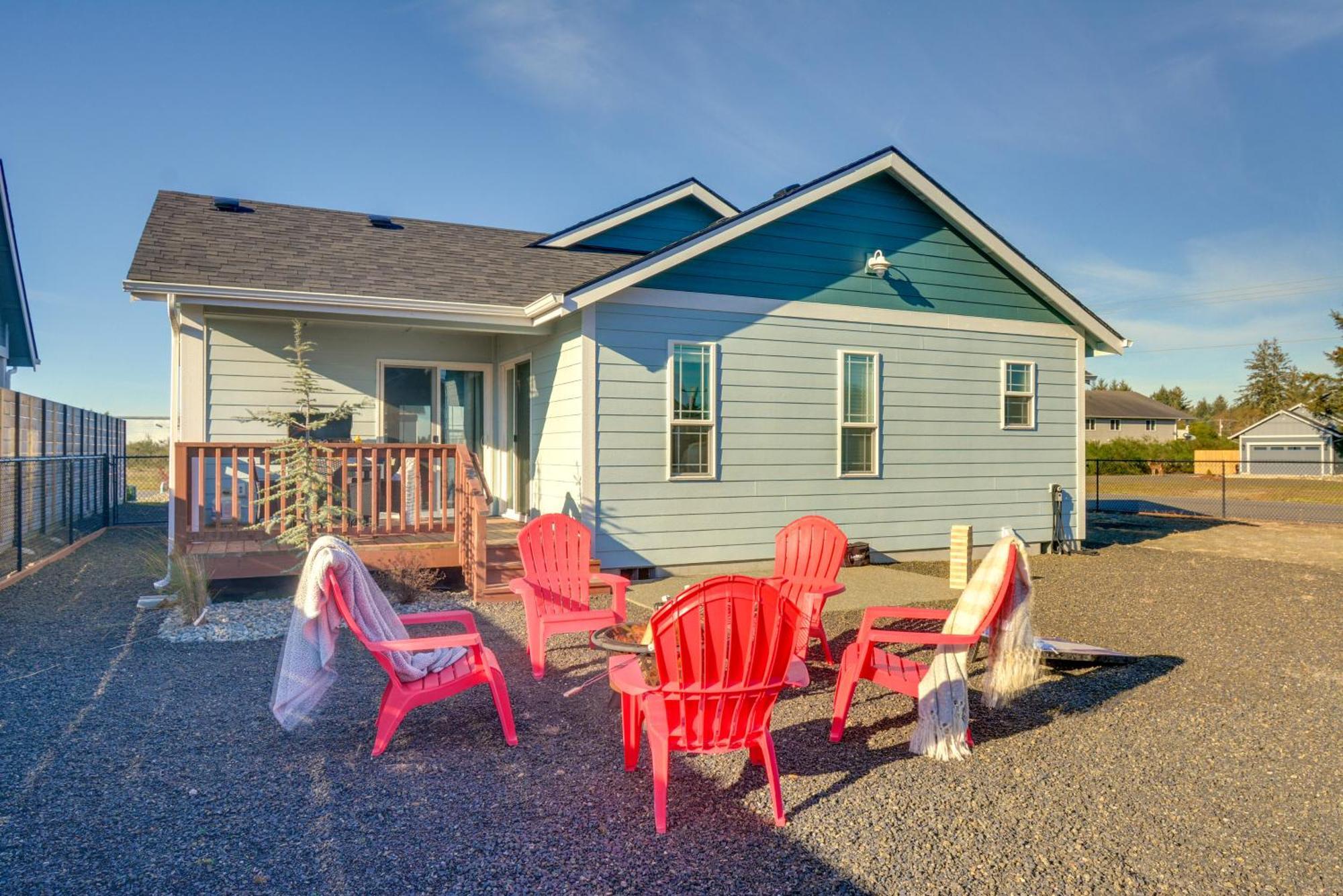 Pet-Friendly Retreat With Fenced Yard, Walk To Beach Ocean Shores Exterior foto