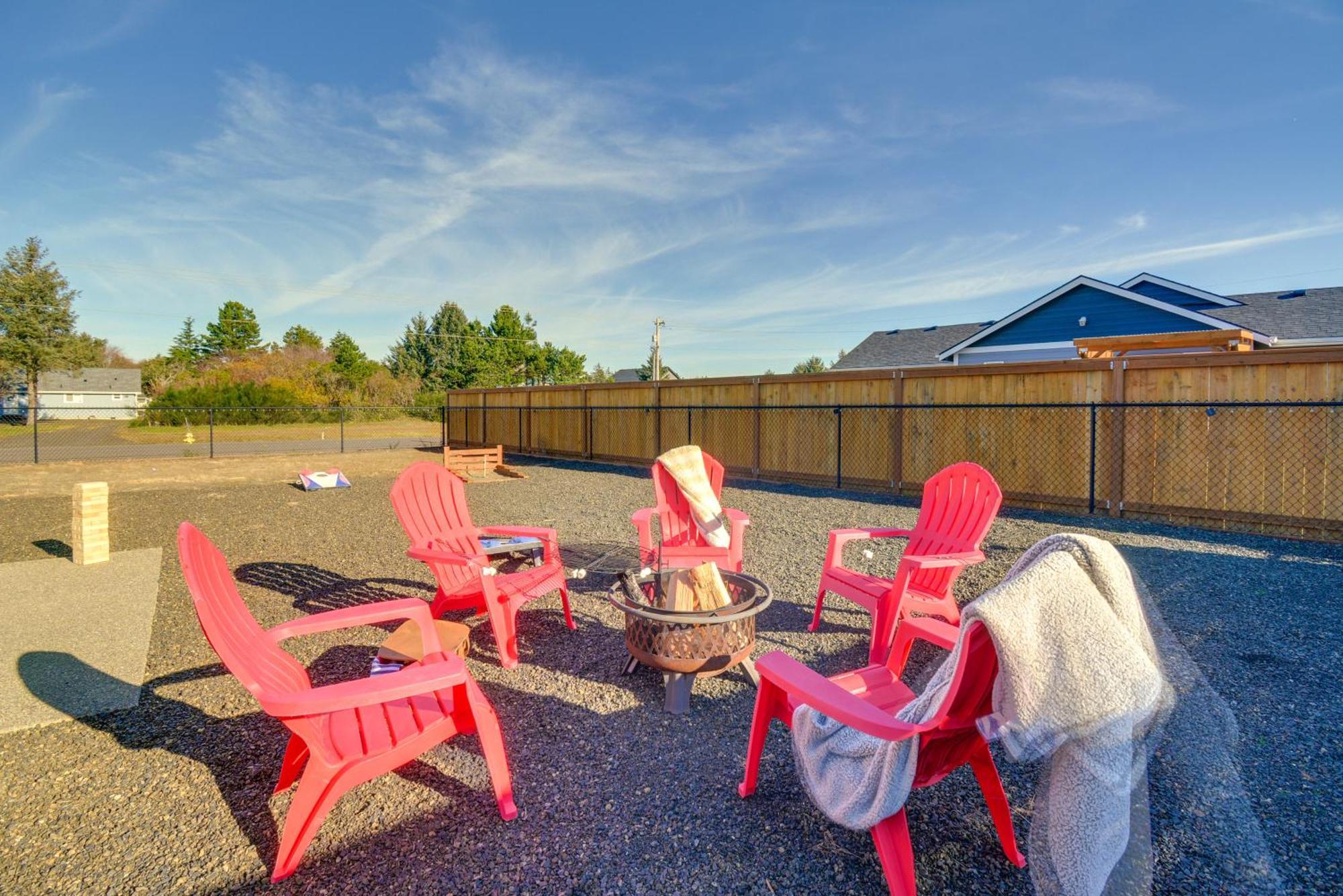 Pet-Friendly Retreat With Fenced Yard, Walk To Beach Ocean Shores Exterior foto