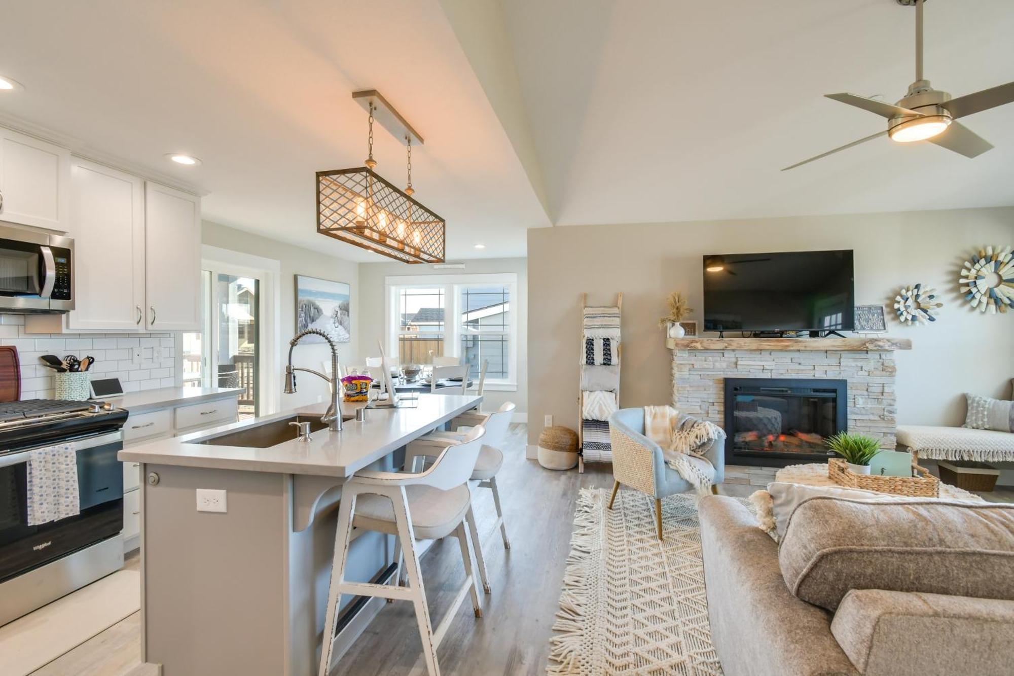 Pet-Friendly Retreat With Fenced Yard, Walk To Beach Ocean Shores Exterior foto